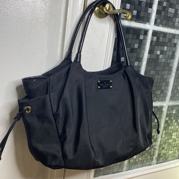 ♠️ Kate spade gorgeous black x large diaper stroller bag ♠️ - Picture 3 of 17
